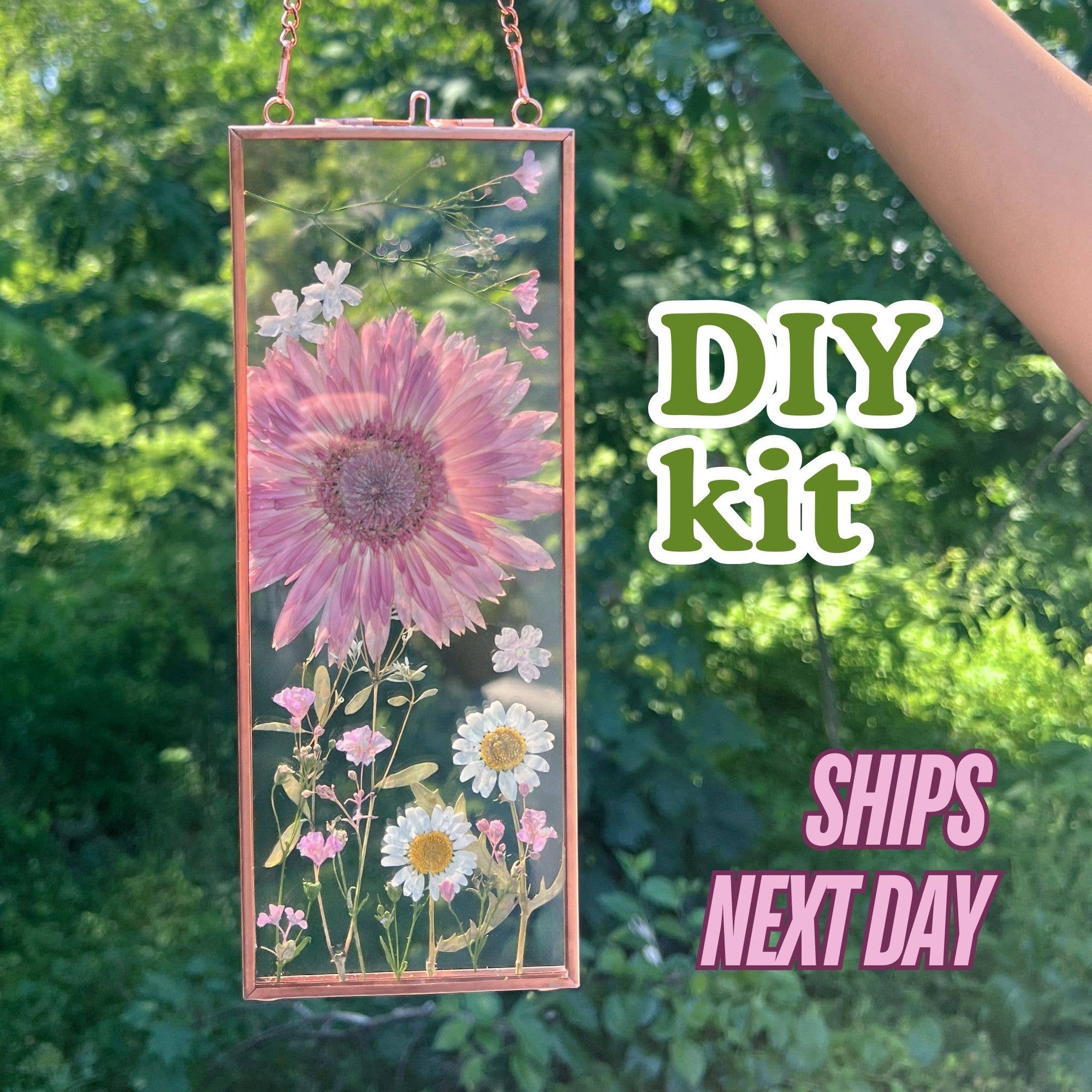 Large Pressed Flower Frame