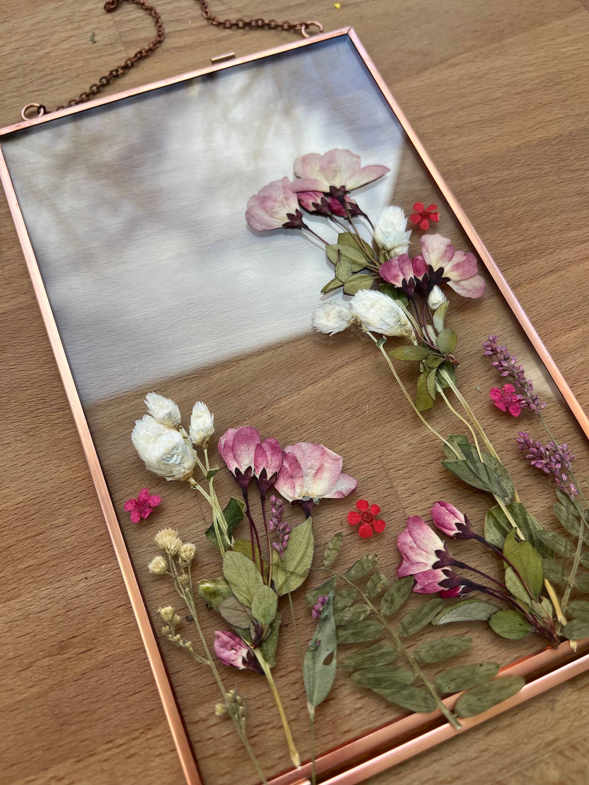Large Pressed Flower Frame