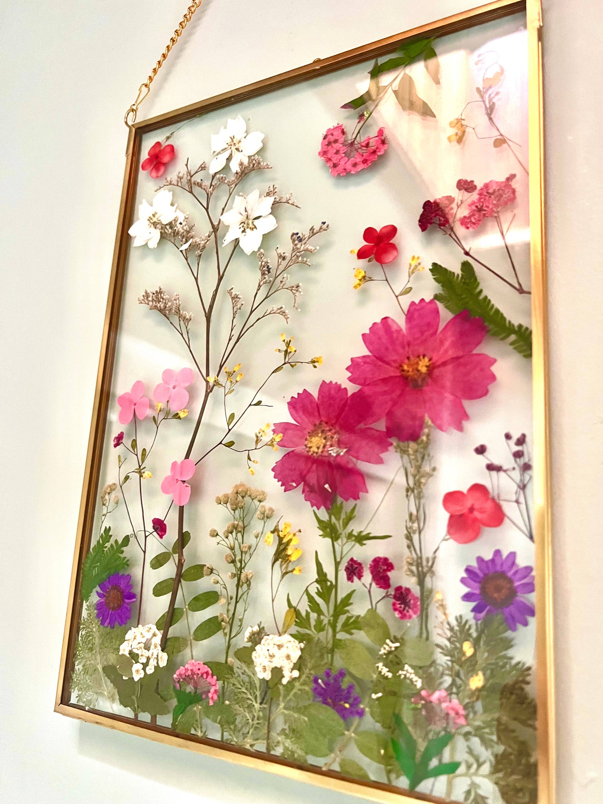 Large Pressed Flower Frame