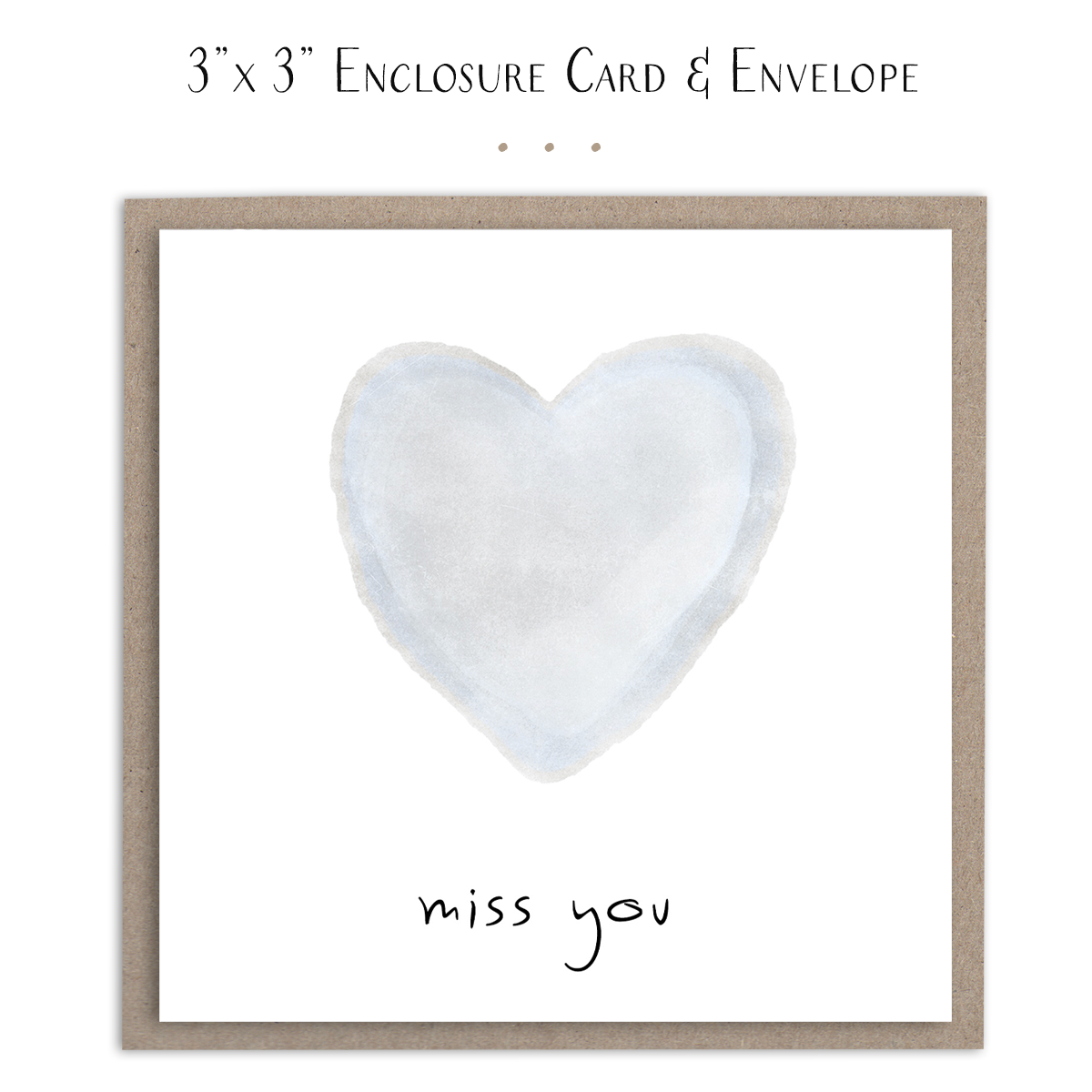 Miss You - Mini Card 
