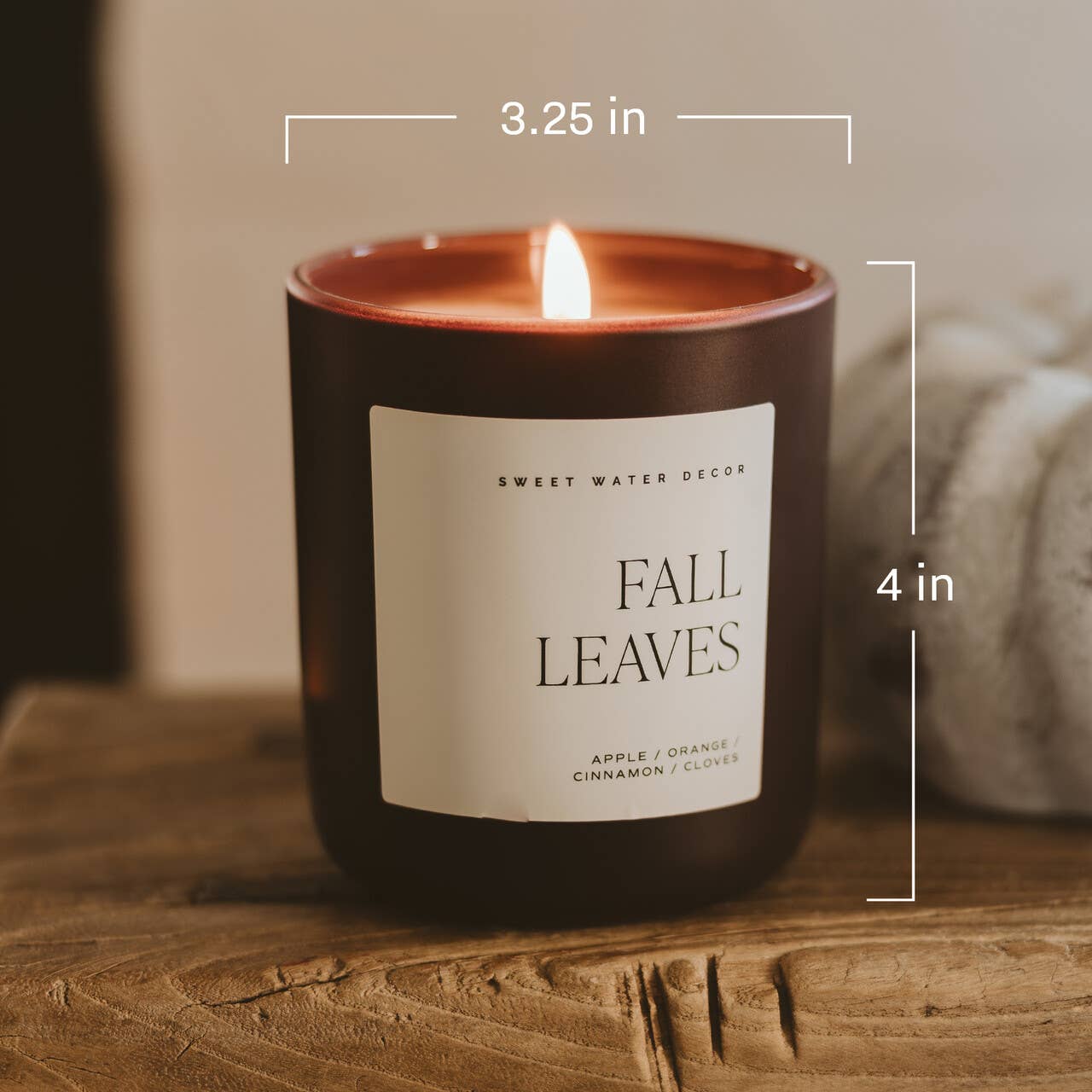Hello Fall Candle
