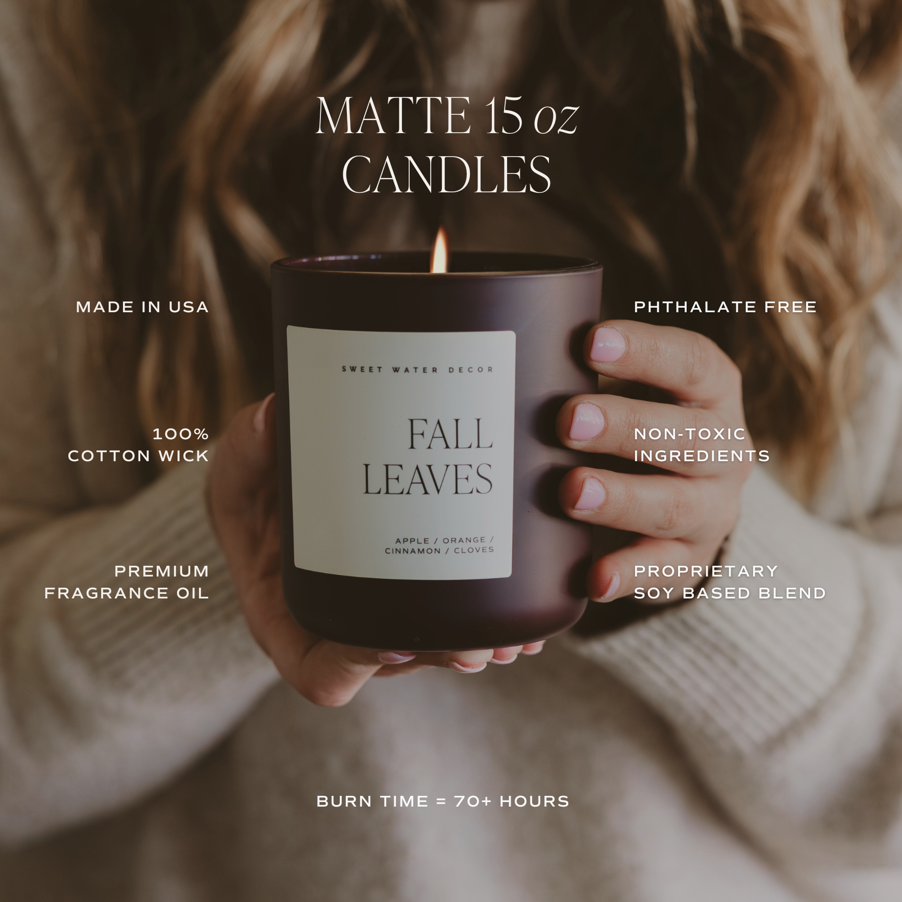 Hello Fall Candle
