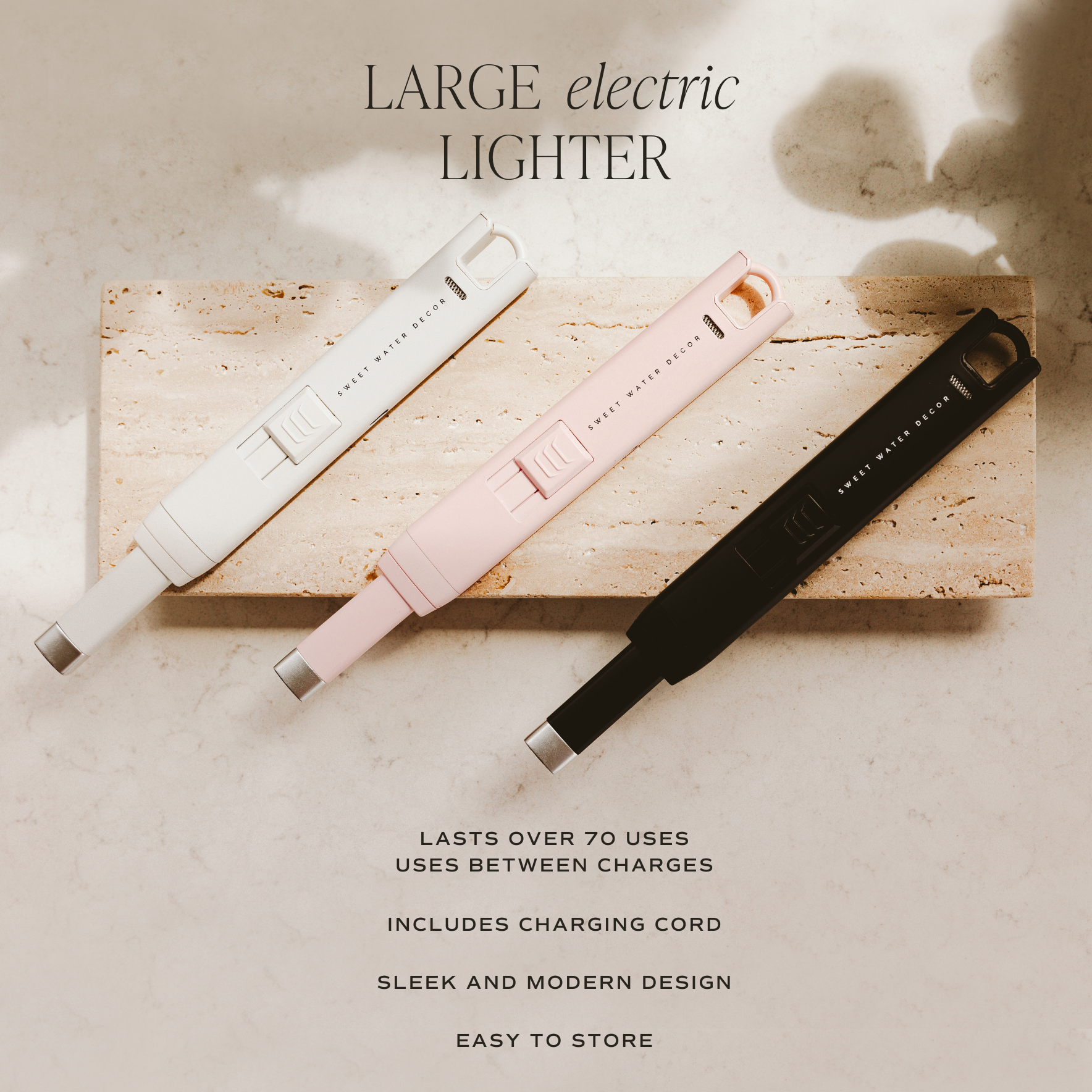 Rechargeable Electric Lighter - Home Decor