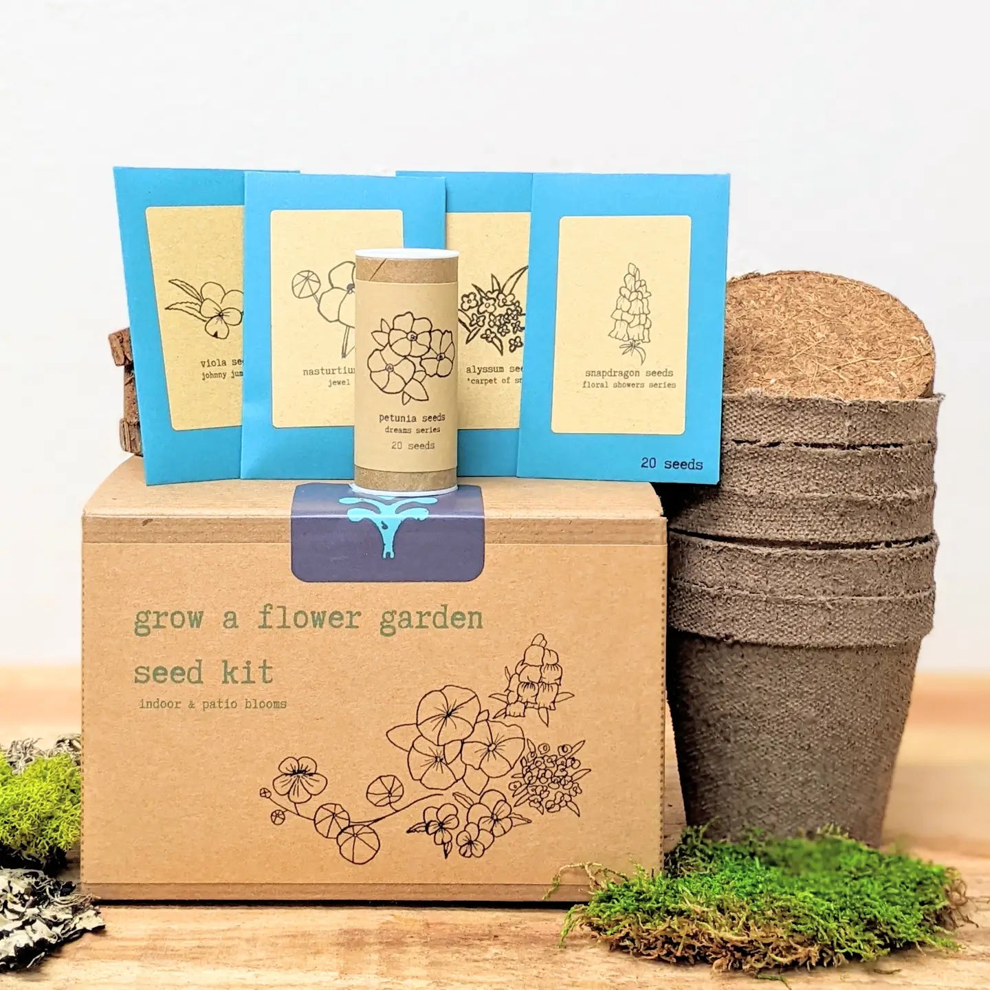 flower seeds for indoor plants Indoor Flower Garden Kit