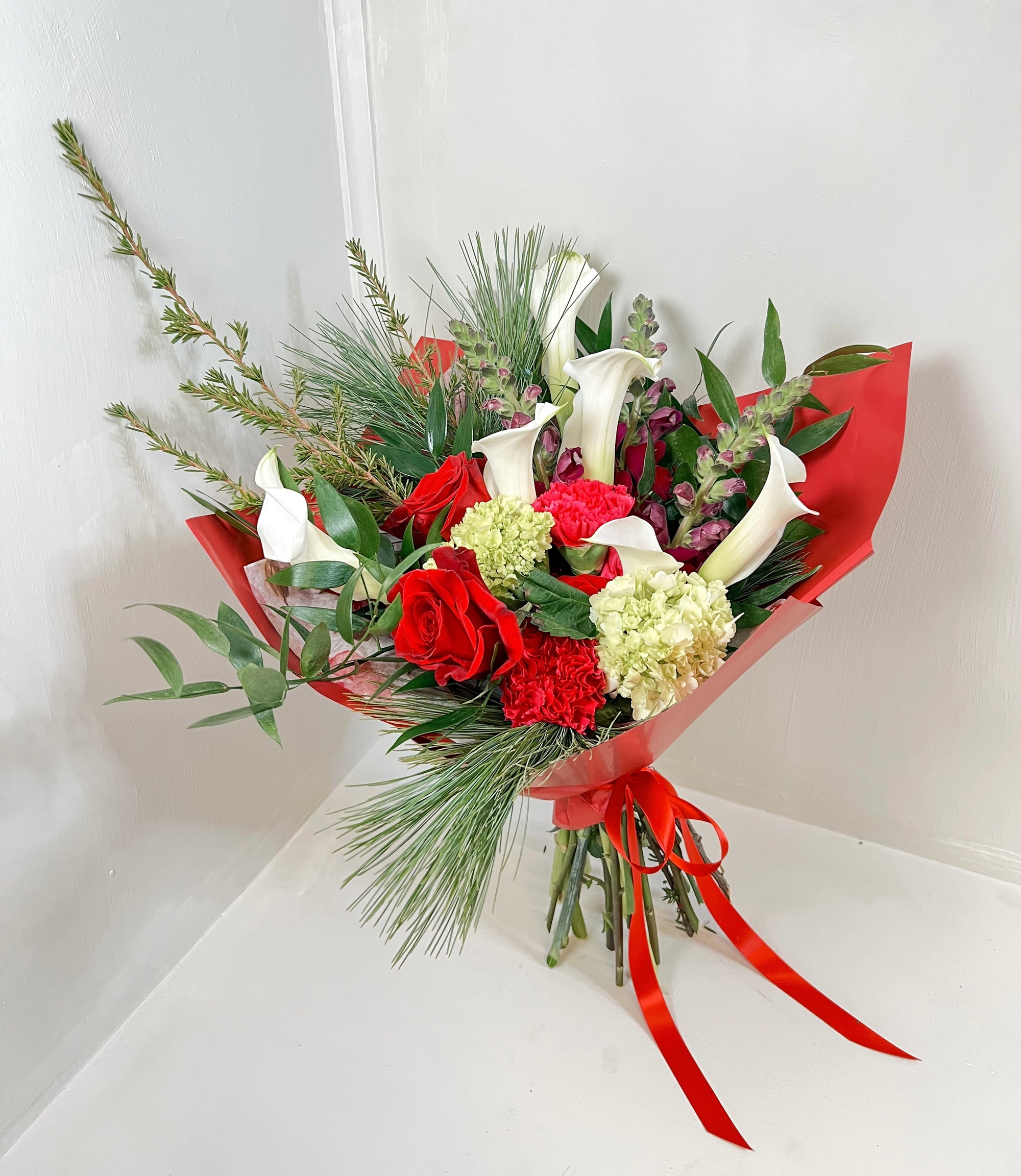 Seasonal Wrapped Bouquet
