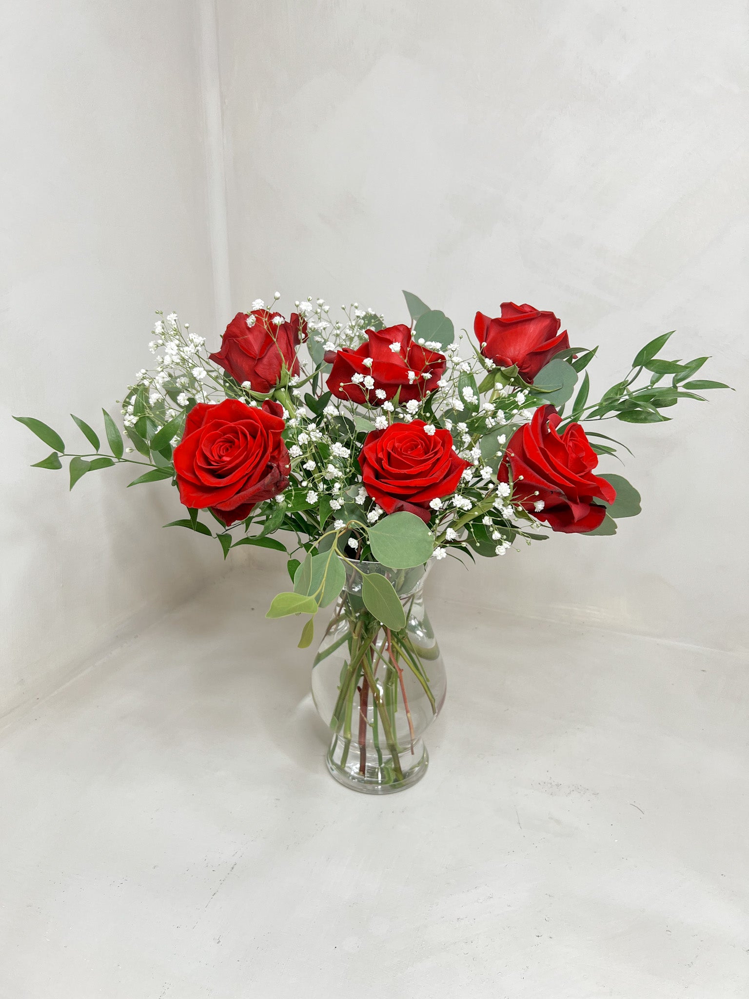 Traditional Half Dozen- Red