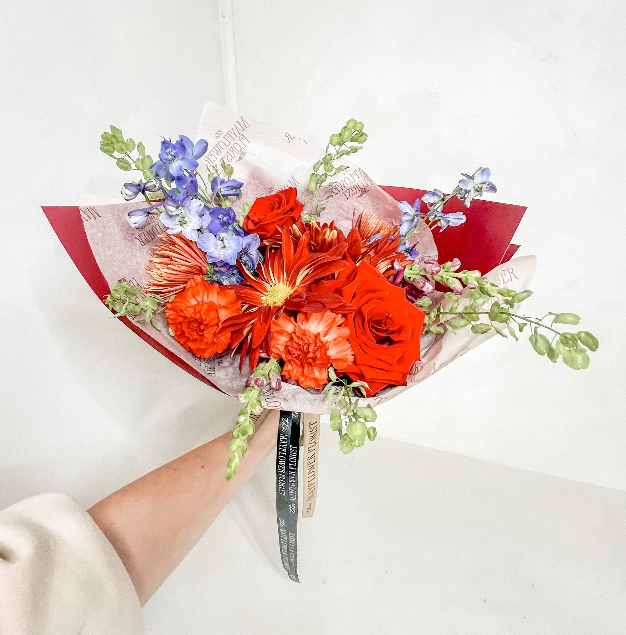 Seasonal Fall Wrapped Bouquet