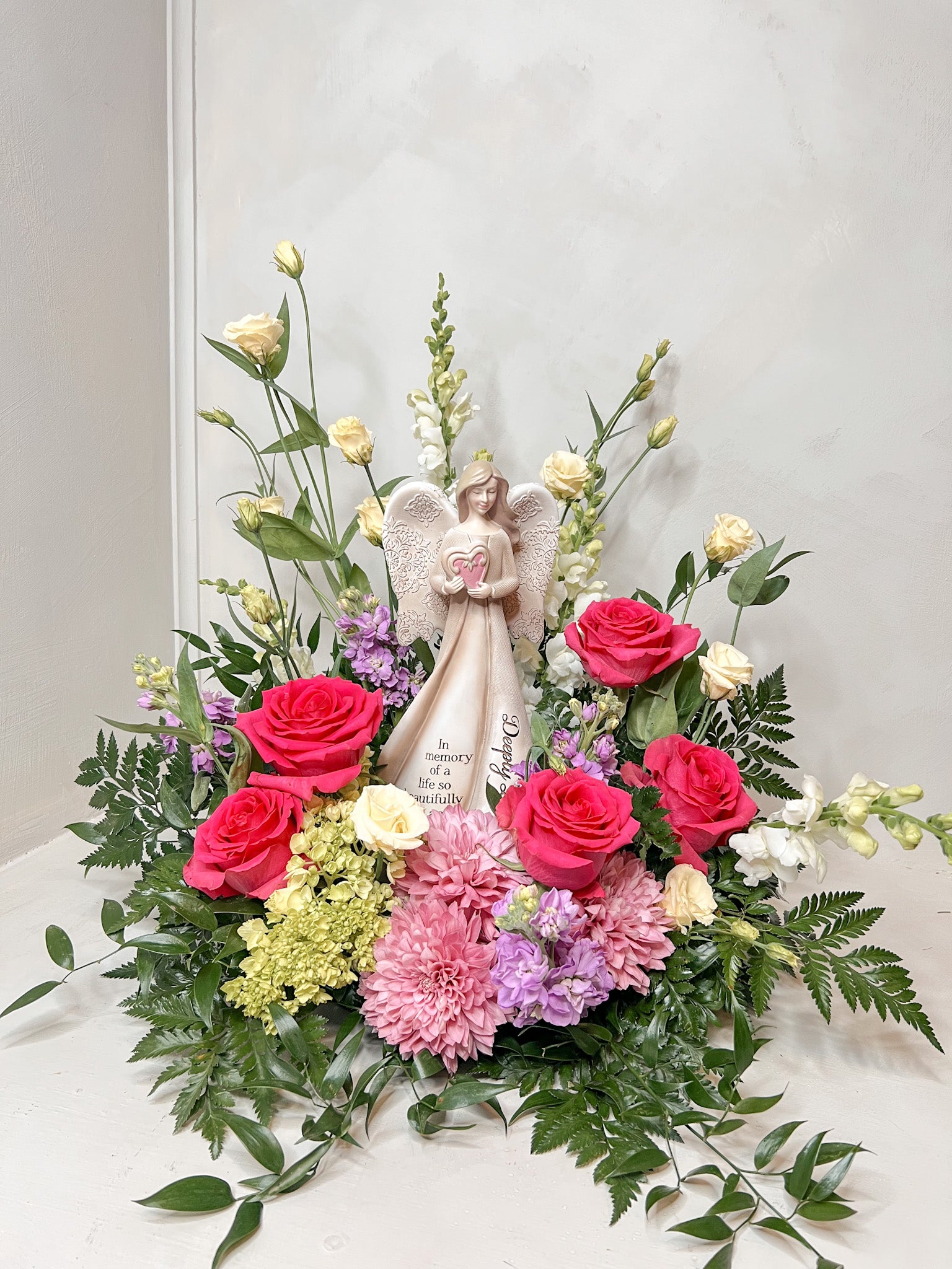 Deeply Loved Sympathy Arrangement