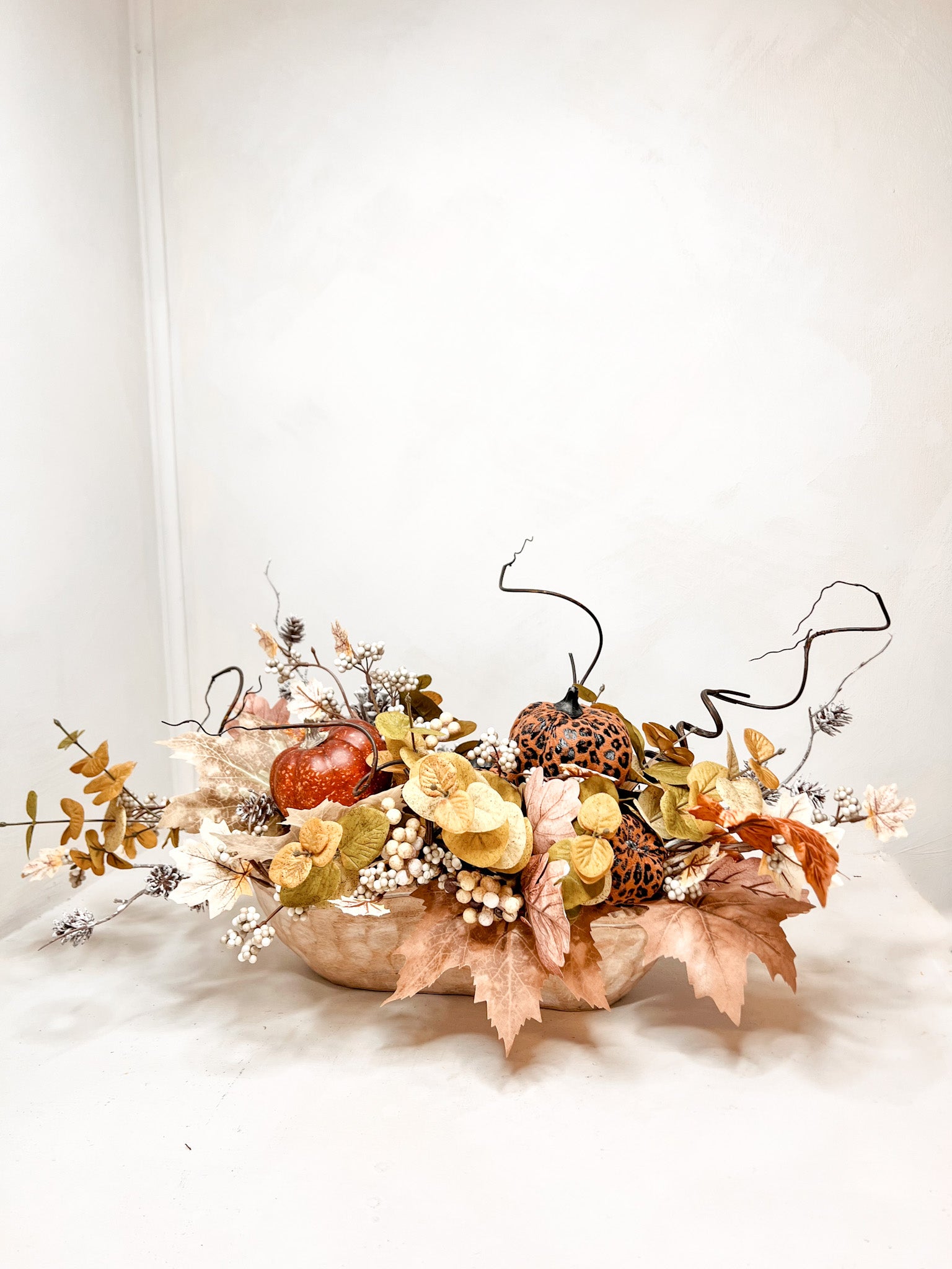 Leopard Pumpkin Arrangement