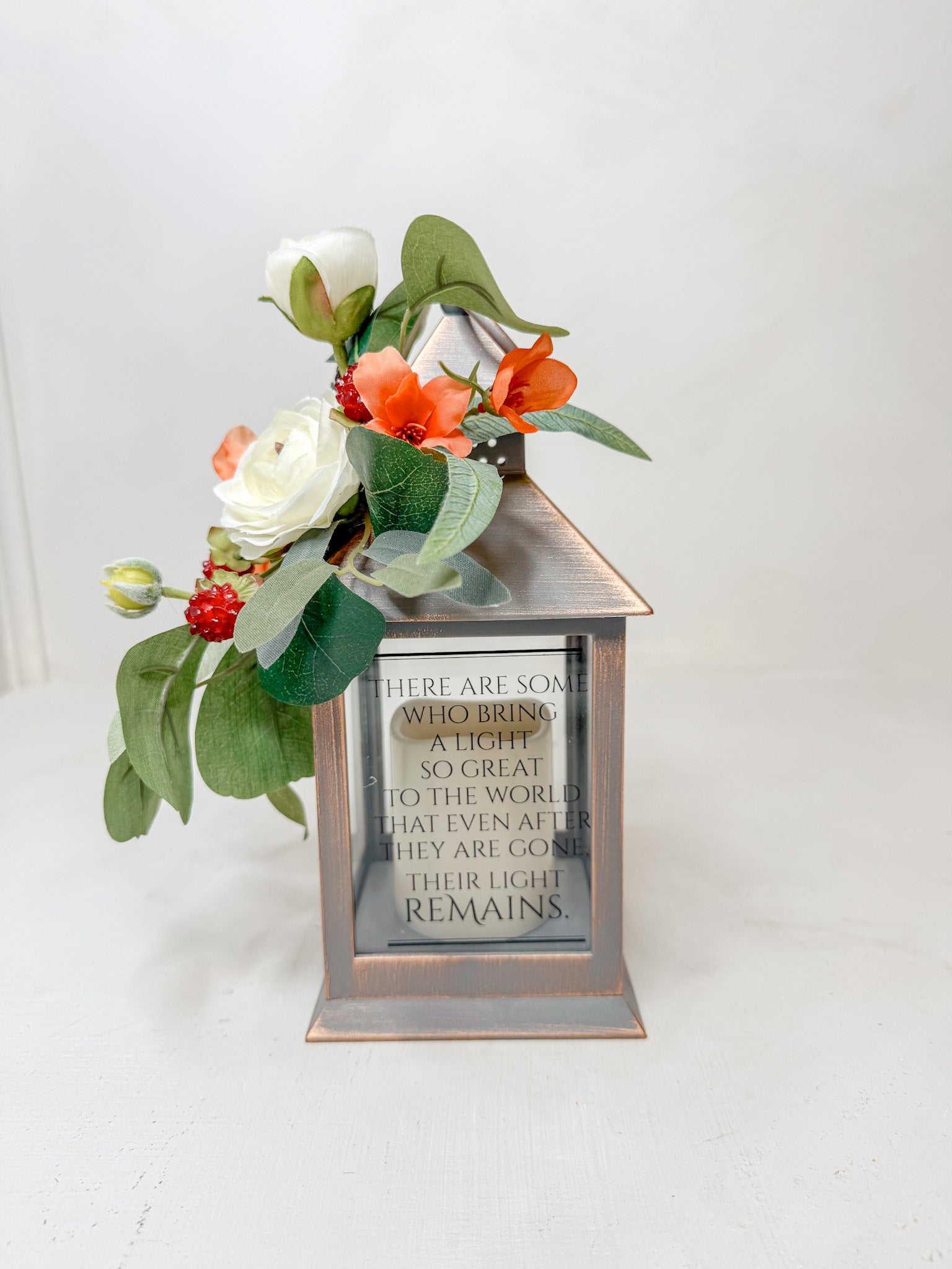 Their Light Remains Sympathy Lantern- Small