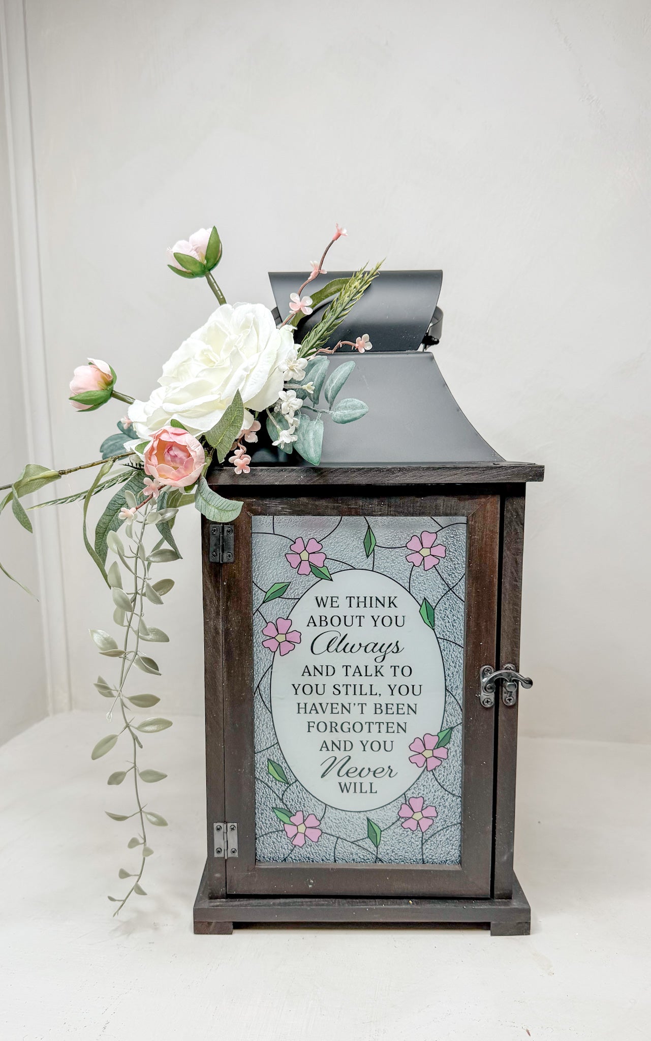 Haven't Been Forgotten Sympathy Lantern- Large