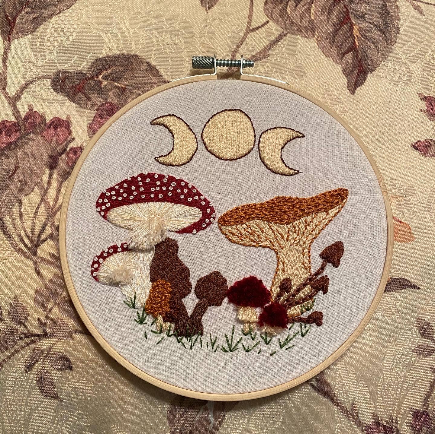 Mushroom Embroidery Kit